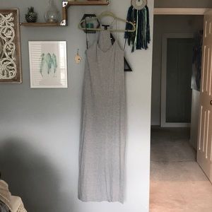Grey maxi dress
